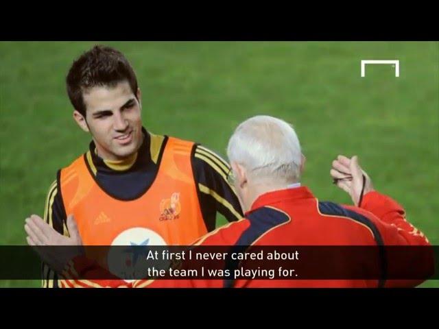 Fabregas discusses his relationship with Luis Aragones