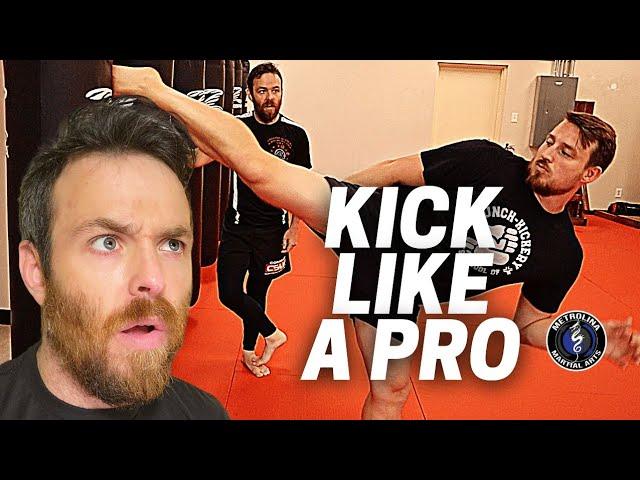 I learn to Kick like a pro