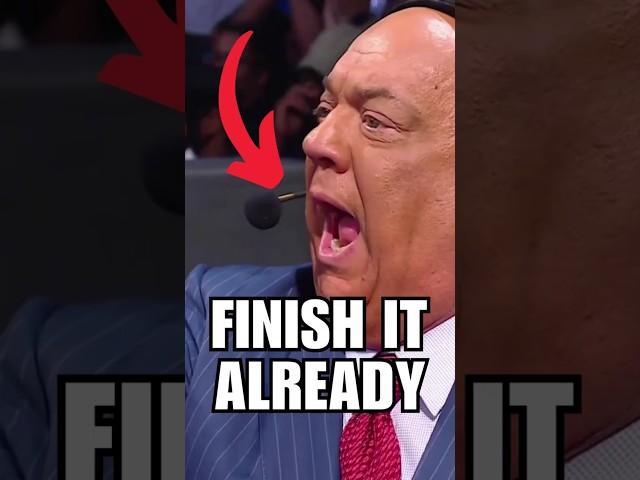 Paul Heyman wanted to take him out!! #wwe #wrestling #shorts #romanreigns