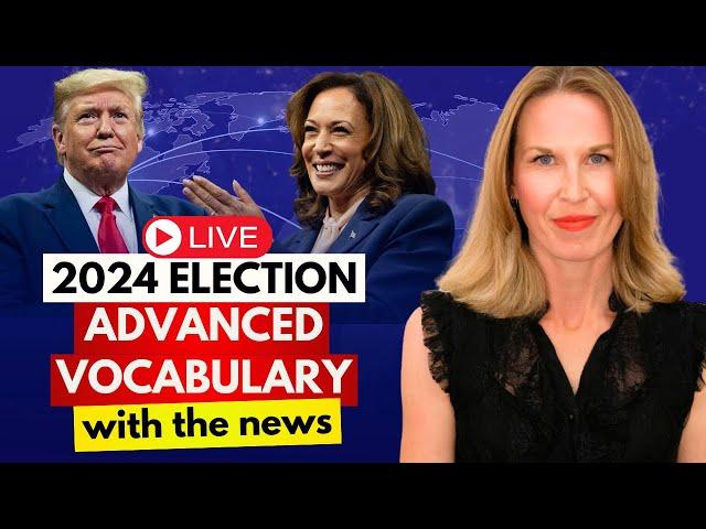 Learn English with KAMALA HARRIS & DONALD TRUMP  Advanced Vocabulary from the 2024 Election