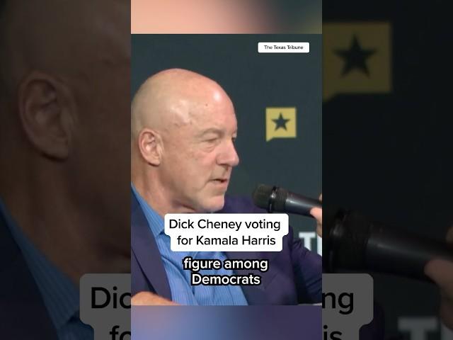 Dick Cheney voting for Kamala Harris