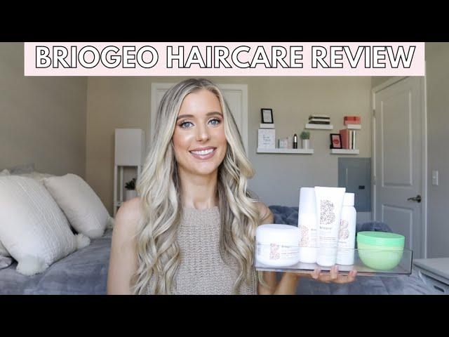 Briogeo Hair Care Review | Don't Despair Repair, Farewell Frizz, Blossom + Bloom, Be Gentle Be Kind