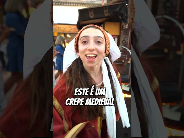 ESTE É UM CREPE MEDIEVAL #curiosidades #comida #shorts