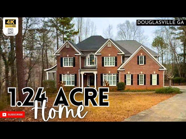 4 Sided Brick Home for Sale in Douglasville GA on a Full Basement!