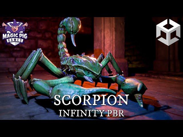 Scorpion Character Pack • Infinity PBR • Unity Fantasy RPG Game Dev