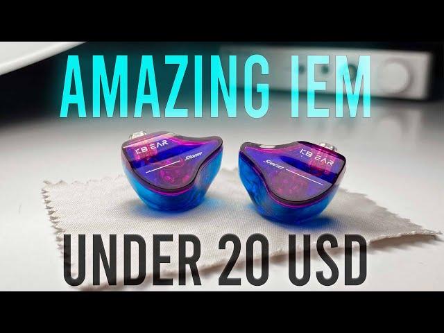 Amazing IEM UNDER 20USD! - KBEAR Storm Review