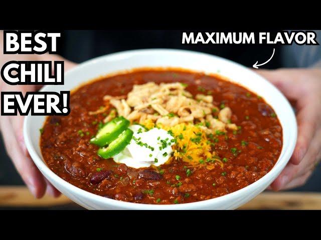 The Only Chili Recipe You Need This Comfort Food Season