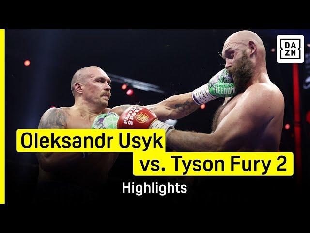 Oleksandr Usyk - Tyson Fury 2 | Boxen | DAZN Highlights