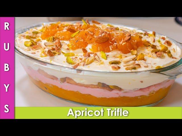 Apricot Trifle Khubani ka Meetha Recipe in Urdu Hindi  - RKK