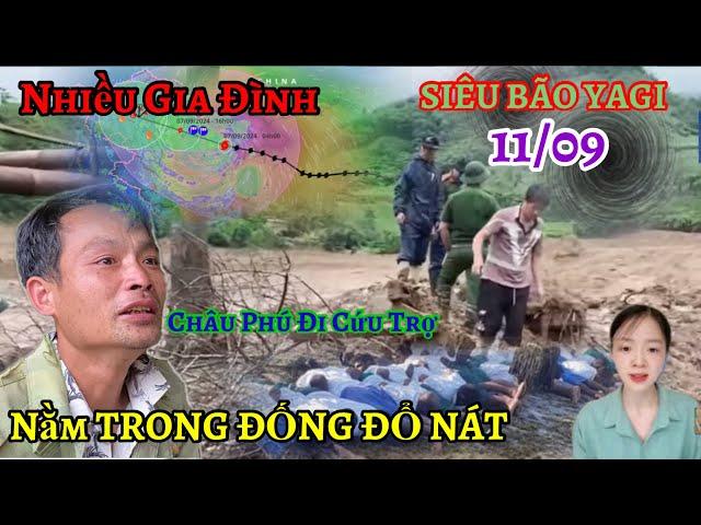 Siêu Bão YAGI 11/09 Quá bất ngờ ( Nhiều người vẫn còn Nằm trong đống đổ Nát ( khóc quá trời | Châu