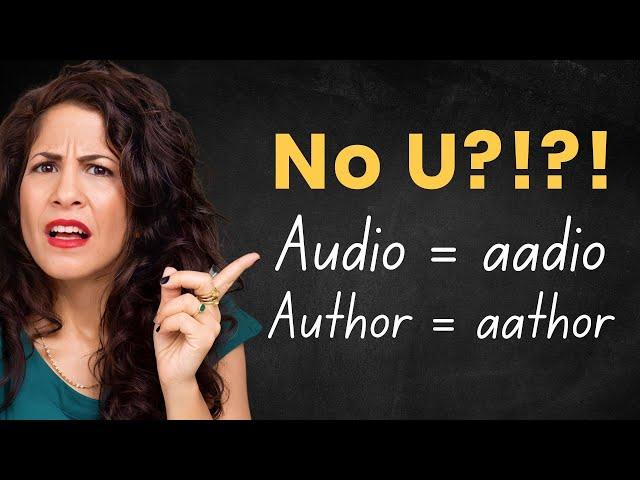 How to pronounce words like audio, awesome, awful | English Spelling Patterns