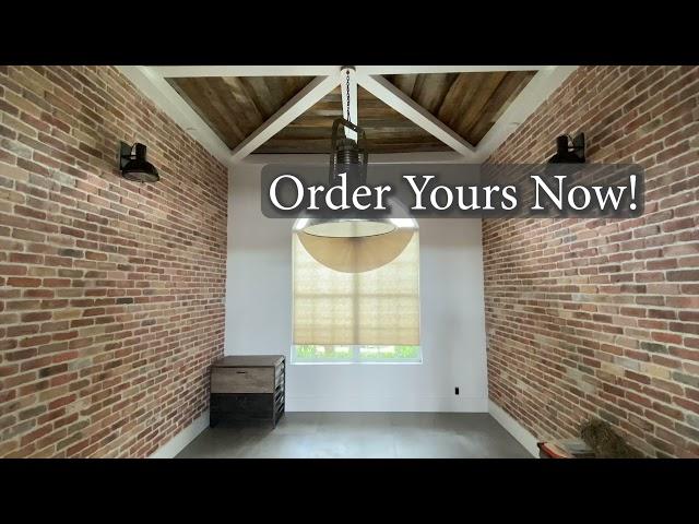 Thin Brick Veneers For Interior walls.