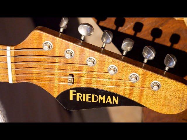 I Tried a Friedman and Was Impressed! | Friedman Vintage S HSS Aged Stratocaster Aged Shell Pink