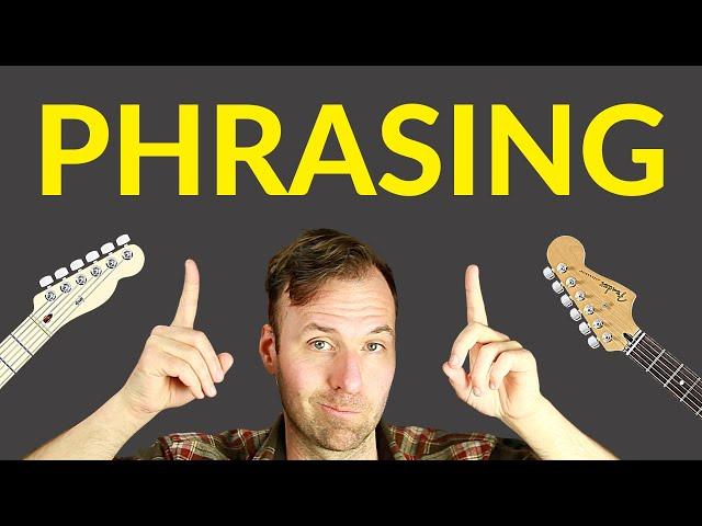 This matters MORE than playing the "right" notes (5 Guitar Phrasing Exercises)