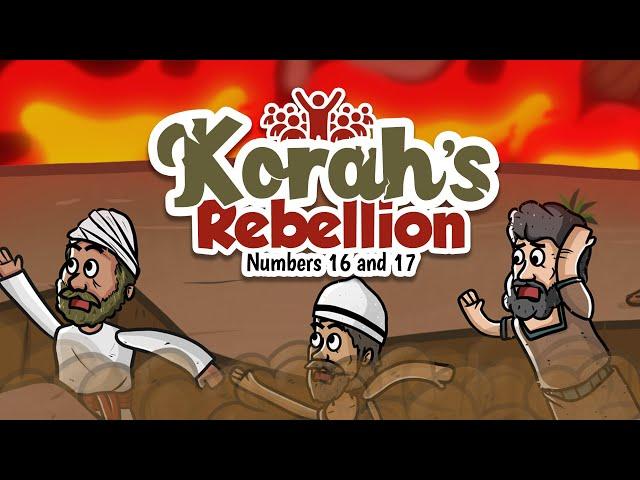 Korah's rebellion | Animated Bible Stories | My First Bible | 29