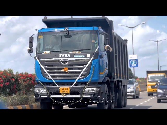 BRAND NEW TATA PRIMA 12 Wheel Tipper Lorry Delivery#tataprima #tipper #arshik