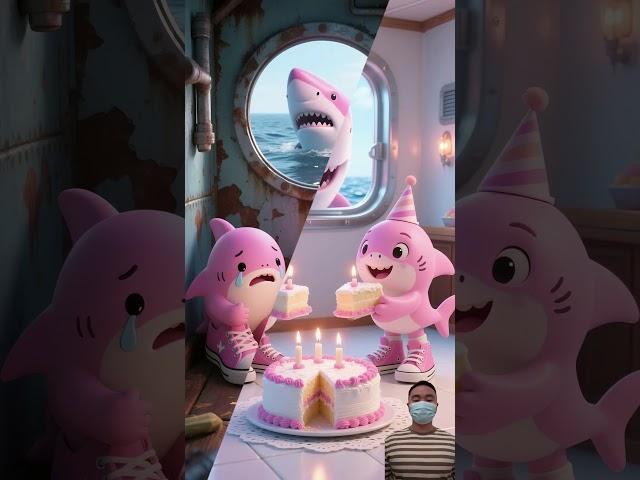  Shark’s Cake Crisis! | Hilarious Ocean Tantrum #shark #whale #ocean #shorts