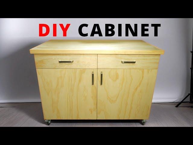 Easy DIY Plywood Cabinet - Make it Yourself! | Woodworking