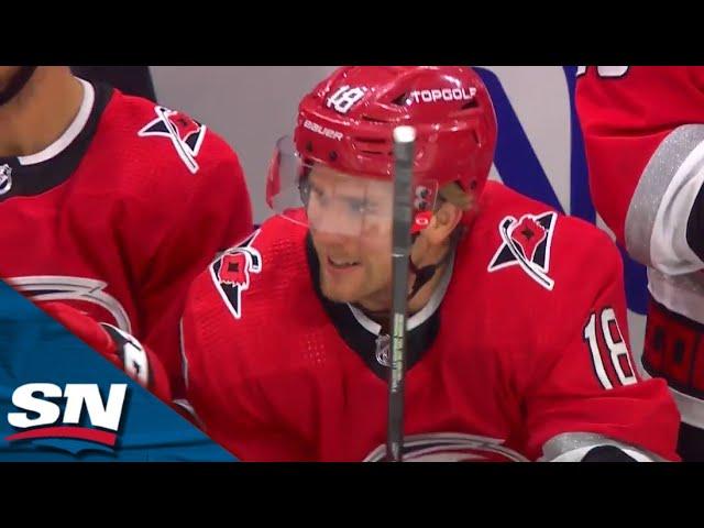 Coach's Challenge Strikes Again As Hurricanes' Jack Drury Goal Overturned After Review