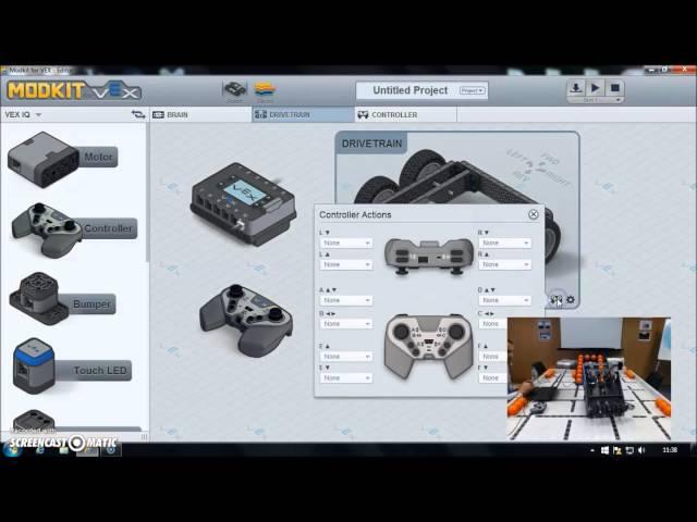 MODKIT for VEX – Basic drive train control