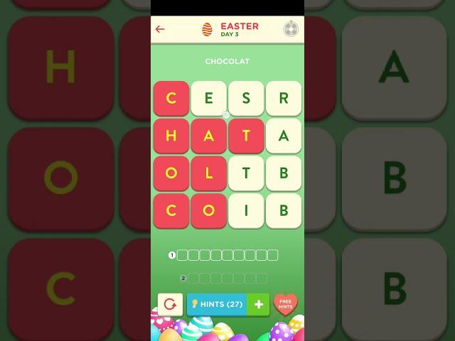 Wordbrain 2 Easter Event Day 3 2024 Answers