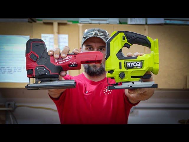 JIGSAW - Ryobi vs Milwaukee | PRO vs Joe