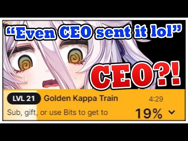 Henya panics at VShojo CEO sending her gift while Golden Kappa Train...