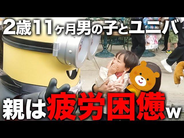 【子連れUSJ】もう行かない⁉️2歳11ヶ月と行く大変すぎるユニバ　〜全ては子供の為に〜