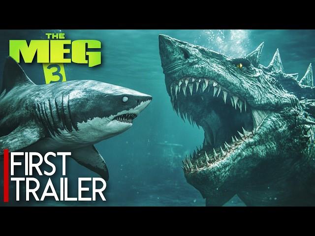 MEG 3: PRIMAL WATERS - FIRST TRAILER (2025) | Shark Movie Concept (4k)