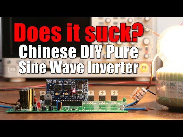 Does it suck? Chinese DIY Pure Sine Wave Inverter || Sinusoidal PWM (SPWM) Tutorial