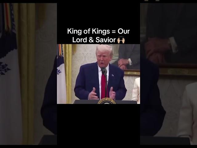 Trump’s #NoKingsDay Message: Jesus Is King of Kings