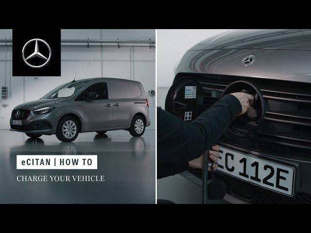 Mercedes-Benz eCitan | This Is How Charging Is Done