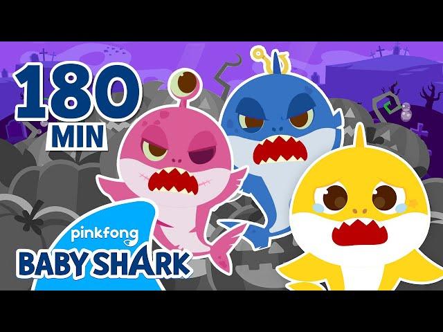 [BEST] ‍️BOO! Zombie Baby Shark Special | +Compilation | Best Episodes | Baby Shark Official