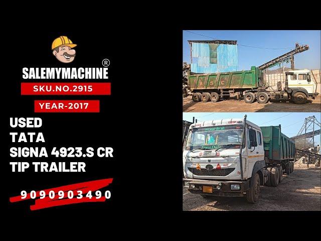 USED  TIP TRAILER  FOR SALE l USED CONSTRUCTION EQUIPMENT FOR SALE l SALEMYMACHINE