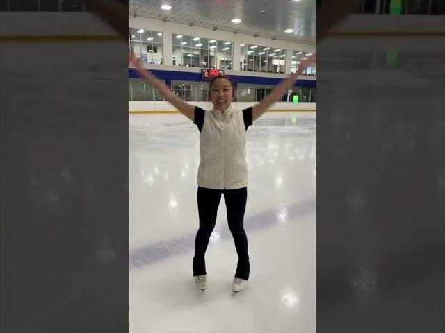 How to figure skate for the first time | learn to skate ep 1