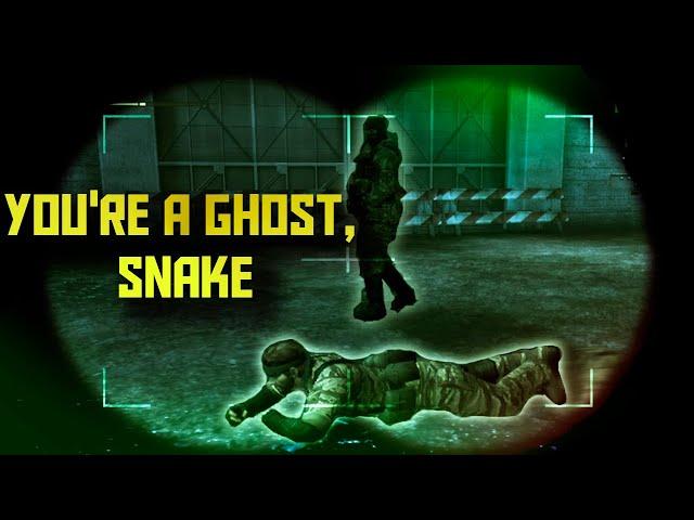 Can I beat Metal Gear Solid 3 as a Ghost?