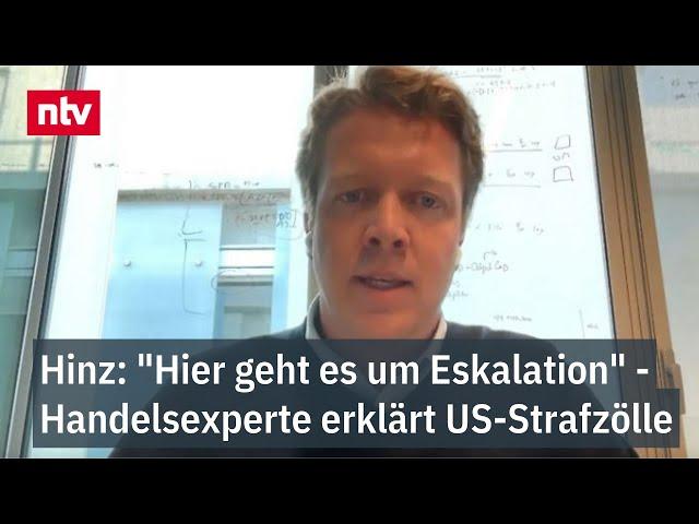 "Hier geht es um Eskalation" - Außenhandelsexperte erklärt US-Strafzölle