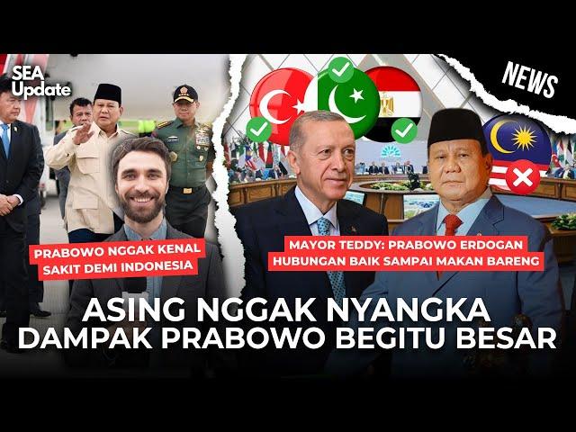 Terkejutnya Eropa Lihat Prabowo Berhasil Guncang Mesir Pakistan Turki Dalam 3 Hari! RI 1 Luar Negeri