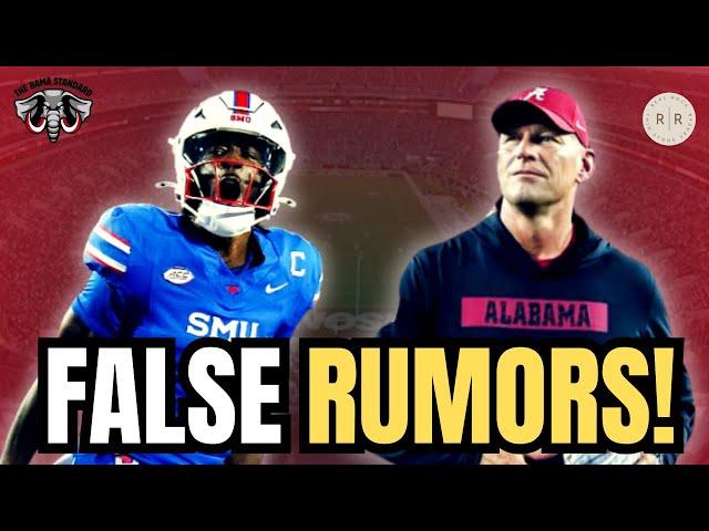 FALSE RUMORS: Alabama Did NOT TAMPER with SMU’s Kevin Jennings