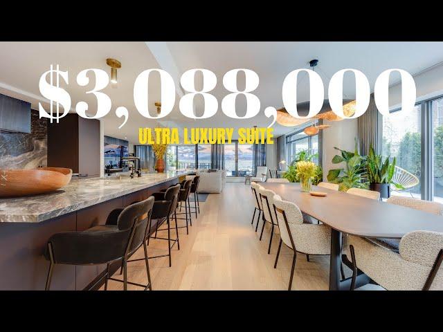 Touring A ULTRA LUXURY $3 Million Toronto Condo