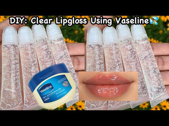 DIY: Clear Lipgloss With Vaseline (NO VERSAGEL)