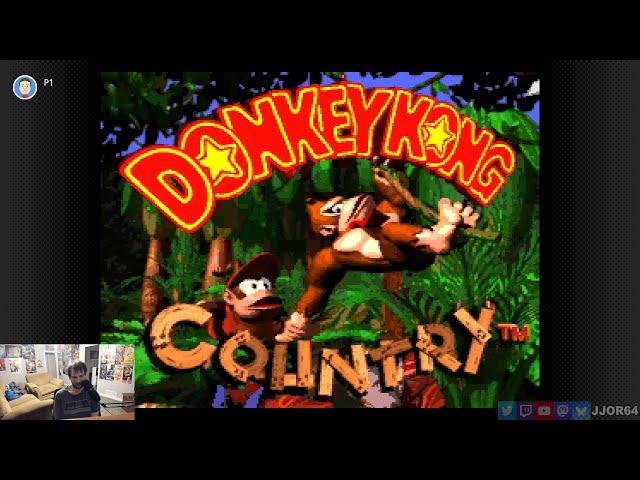 Donkey Kong Country (SNES) - Full Playthrough - JJOR64 plays Super Nintendo on Nintendo Switch