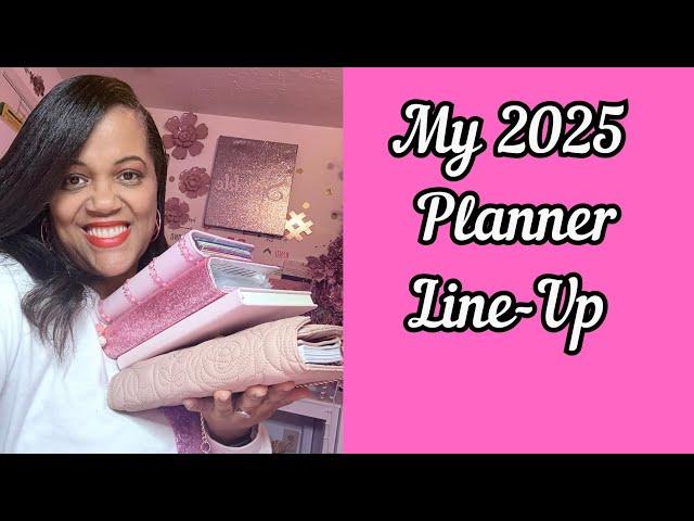 MY #2025 #PLANNER LINE UP!  AND MORE!  SEE WHAT PLANNERS I AM USING THIS YEAR!