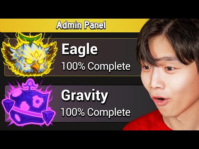 Upgrading Every Blox Fruit in NEW Admin Panel