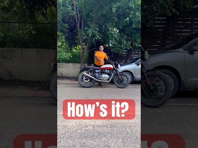 How’s the Interceptor 650? #shorts #shortsvideo #srinivasganesh #interceptor650