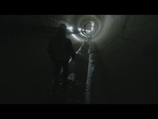 MSD stormwater tunnel nearing completion 200 feet beneath Louisville