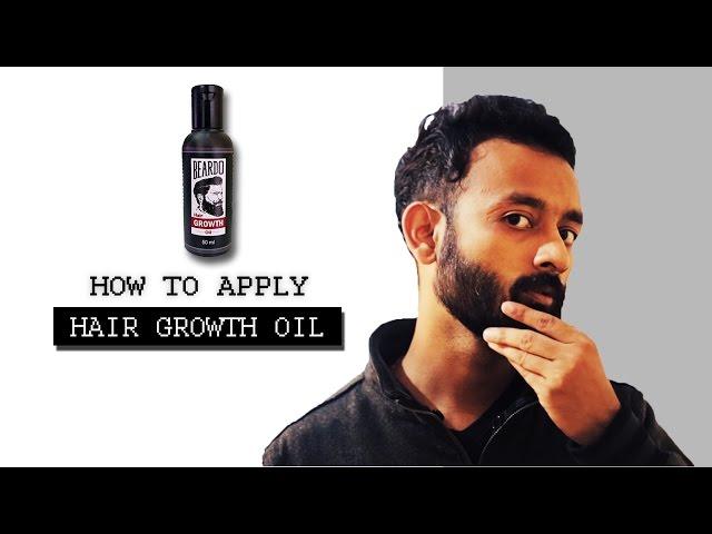 BEARDO : How To Apply Hair Growth Oil