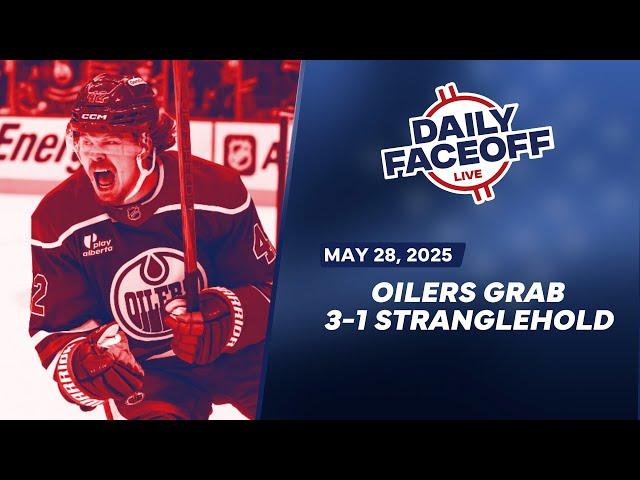 Oilers Grab 3-1 Stranglehold | Daily Faceoff LIVE w/Frank Seravalli