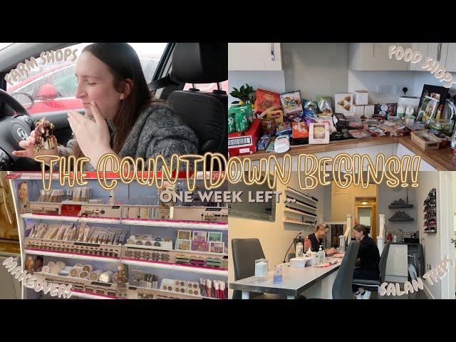 A Week of Wedding Preparations | Trying New Make Up, Lots of Shopping and Pack With Me