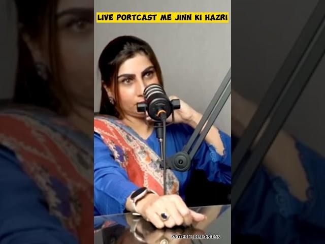 Live Show mein Jinnat ki hazri, Azlan Shah's Podcast scare story, Live Jinn Encounter #jinnat